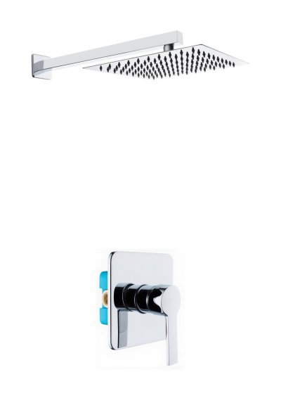 Square One-way Concealed Shower Set
